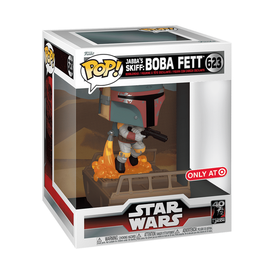Funko Pop! Star Wars - Deluxe Jabba's Skiff: Boba Fett #623 [Target Exclusive] *PREORDER*