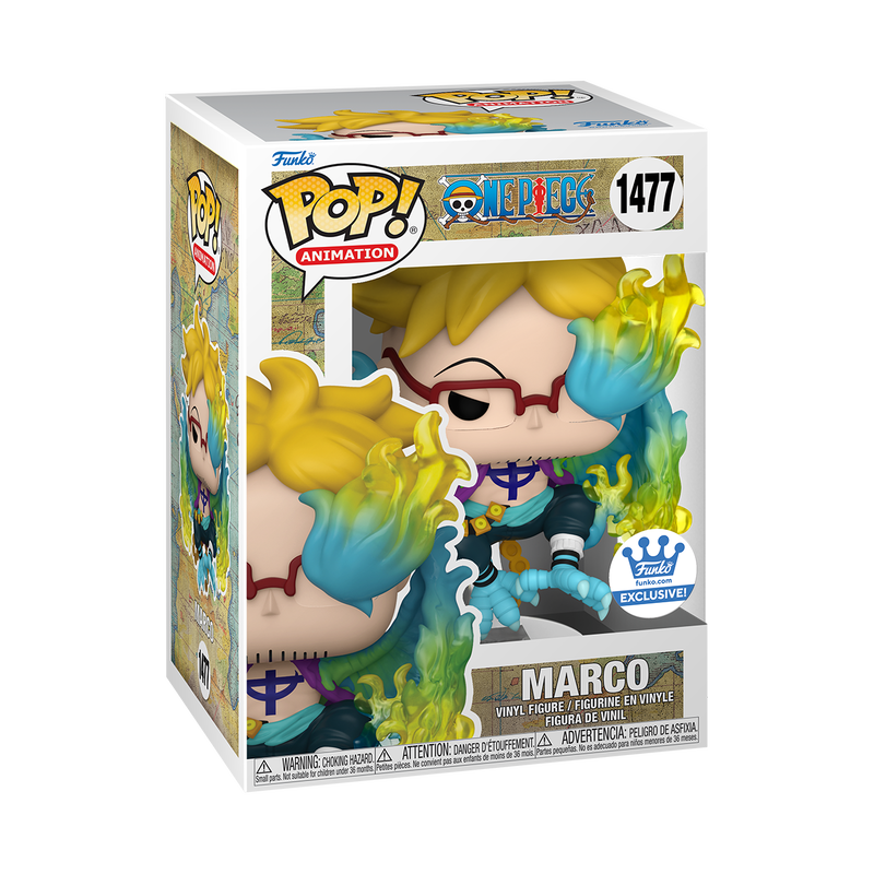 Funko Pop! Anime: One Piece - Marco #1477 [Funko Shop Exclusive]