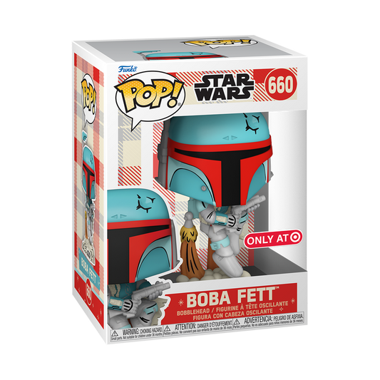 FUNKO POP! BOBA FETT #660 (RETRO REIMAGINED) (TARGET EXCL.) PREORDER*