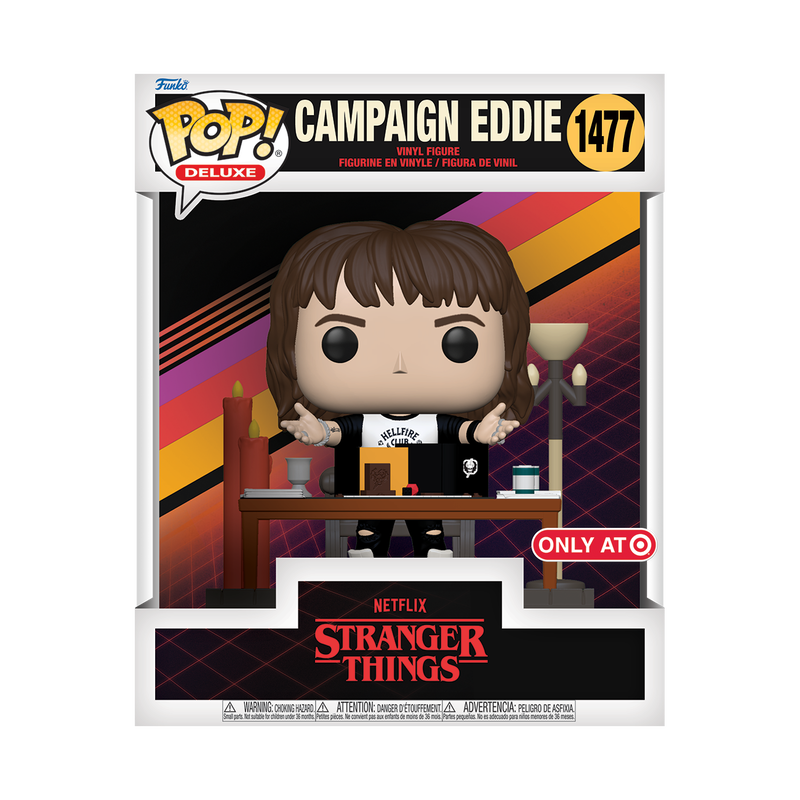 FUNKO POP! DELUXE CAMPAIGN EDDIE EXCLUSIVE #1477 (TARGET EXCL.) *PREORDER*