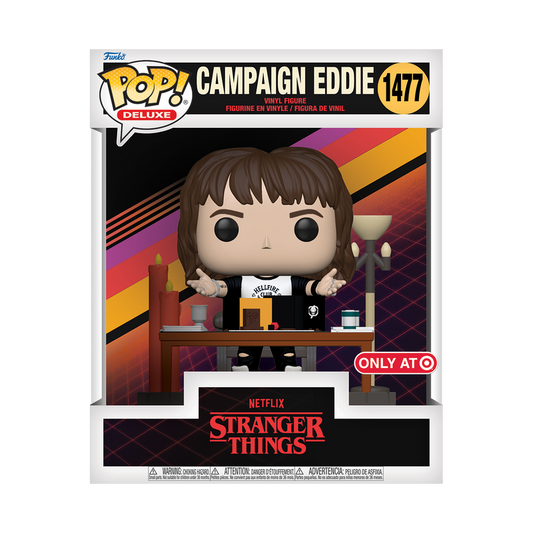 FUNKO POP! DELUXE CAMPAIGN EDDIE EXCLUSIVE #1477 (TARGET EXCL.) *PREORDER*