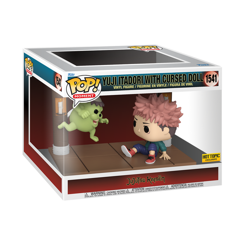 Funko Pop! Anime: Jujutsu Kaisen - Yuji Itadori with Cursed Doll #1541 [Hot Topic Exclusive] *PREORDER*