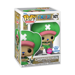 Funko Pop! ANIME ONE PIECE CHOPPERMON IN WANO OUTFIT FLOCKED #1471 [FUNKO SHOP EXCLUSIVE]