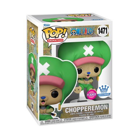 Funko Pop! Anime: One Piece - Chopperemon (WANO - Flocked) #1471 [Funko Shop Exclusive]