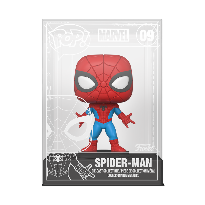 Funko Pop! MARVEL SPIDER-MAN DIE-CAST DIECAST *SEALED* #09 [FUNKO