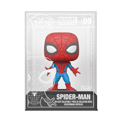 Funko Pop! MARVEL SPIDER-MAN DIE-CAST DIECAST *SEALED* #09 [FUNKO SHOP EXCLUSIVE] *PREORDER*