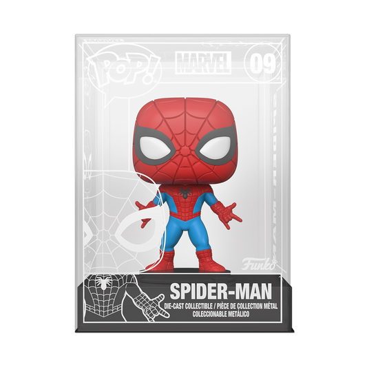 Funko Pop! MARVEL SPIDER-MAN DIE-CAST DIECAST *SEALED* #09 [FUNKO SHOP EXCLUSIVE] *PREORDER*