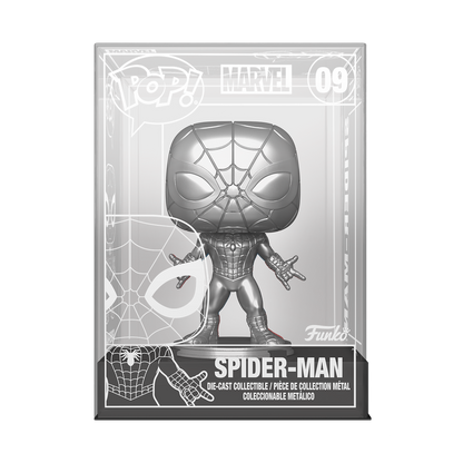 Funko Pop! MARVEL SPIDER-MAN DIE-CAST DIECAST *SEALED* #09 [FUNKO SHOP EXCLUSIVE] *PREORDER*