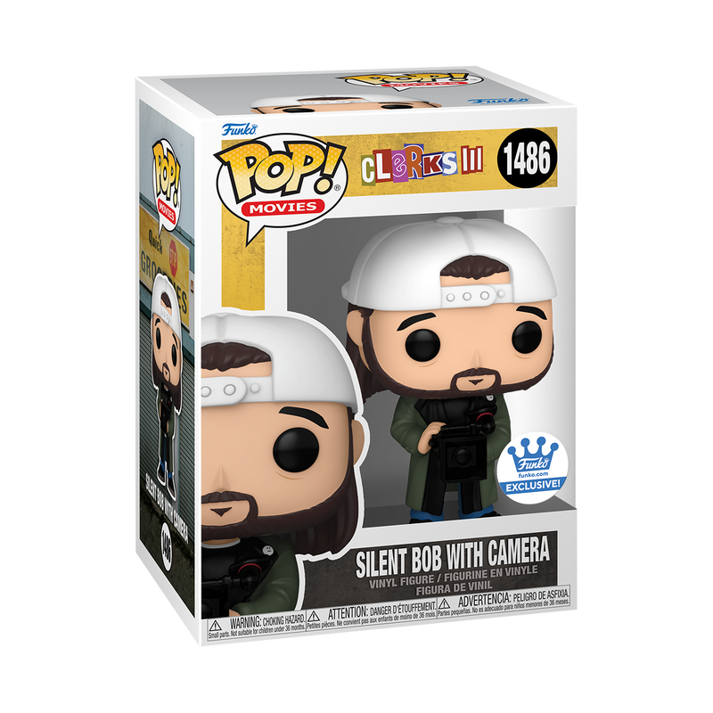 Funko Pop! Silent Bob with Camera #1486 [Funko Shop Exclusive]