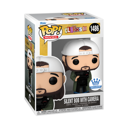 Funko Pop! Silent Bob with Camera #1486 [Funko Shop Exclusive]