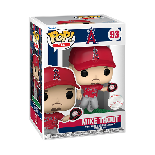 Funko Pop! Sports: MLB - Mike Trout (LA Angels - Catching Pose) #93