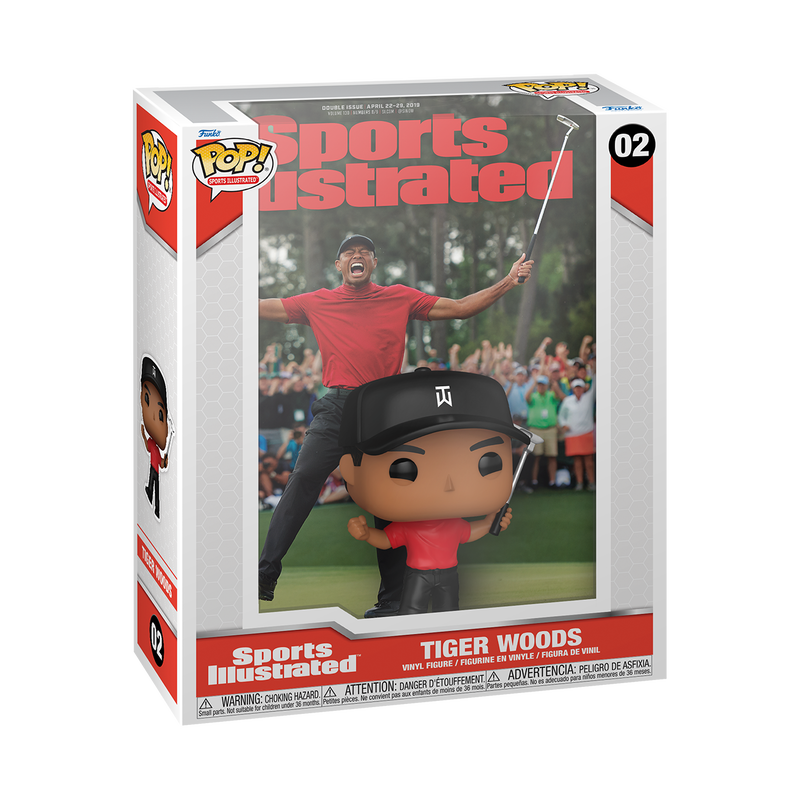 Funko Pop! Sports: Golf - Tiger Woods (Sports Illustrated Magazine Cover) #02