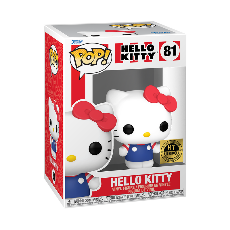 Funko Pop! Sanrio: Hello Kitty - Hello Kitty (with Red Bow) #81 [Hot Topic Expo Exclusive]