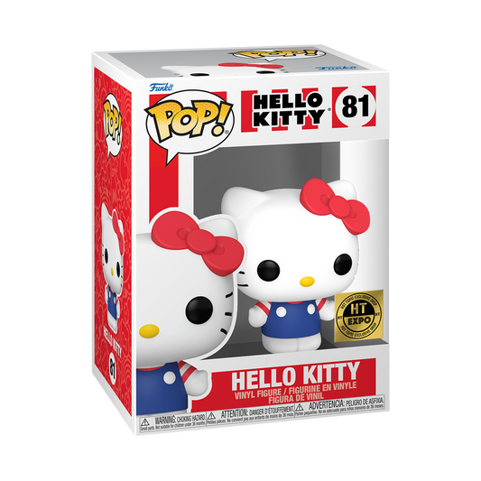 Funko Pop! Sanrio: Hello Kitty - Hello Kitty (with Red Bow) #81 [Hot Topic Expo Exclusive]