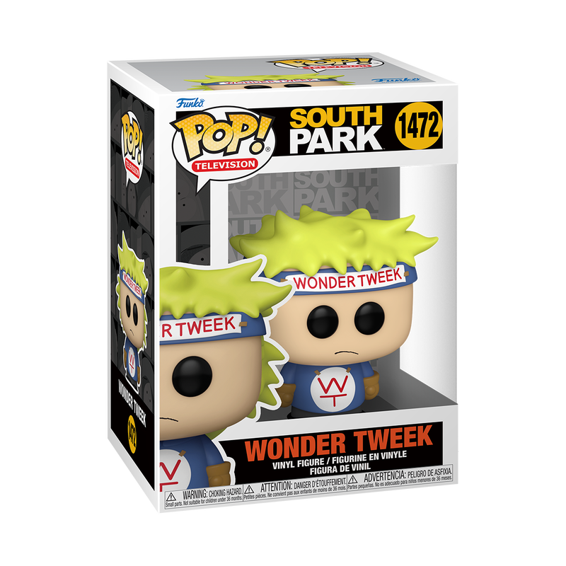 Funko Pop! Television: South Park - Timmy & Gobbles #1471 / Super Satan #1475 / Wonder Tweek #1472 / Farmer Randy #1473 / Chef #1474 / Mr. Mackey #1476