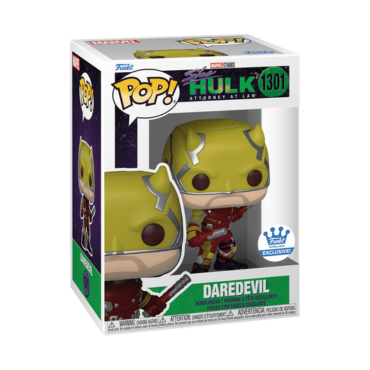 Funko Pop! Marvel: She-Hulk - Daredevil In Yellow Suit #1301 [Funko Shop Exclusive] *PREORDER*