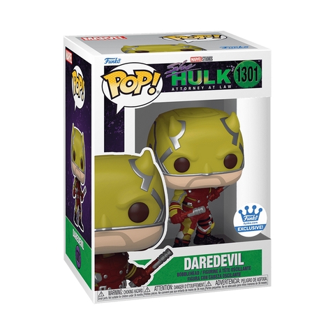 Funko Pop! Marvel: She-Hulk - Daredevil In Yellow Suit #1301 [Funko Shop Exclusive] *PREORDER*