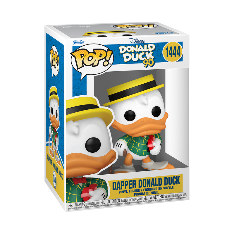 Funko Pop! Disney: Donald Duck 90 Years - 1938 #1442 / Angry #1443 / Dapper #1444 / with Heart Eyes $1445 *PREORDER*