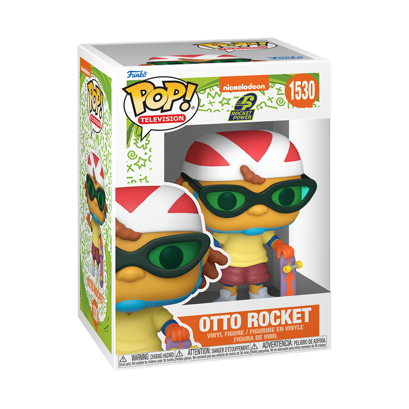 Nickelodeon Rewind Funko Pop! Rocket Power Otto #1530 - Reggie #1531 - Donnie Thornberry #1527 - Eliza Thornberry #1528