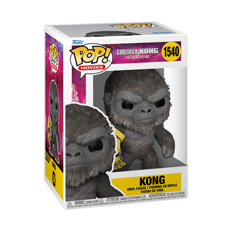 Funko Pop! Godzilla Vs. Kong: The New Empire - Godzilla #1539 / Kong #1540 / Skar King #1541 / Shimo #1542 / Suko #1543 / Super Godzilla #1544 / Super Kong #1545