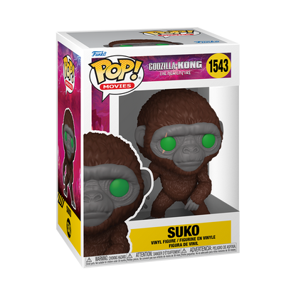 Funko Pop! Godzilla Vs. Kong: The New Empire - Godzilla #1539 / Kong #1540 / Skar King #1541 / Shimo #1542 / Suko #1543 / Super Godzilla #1544 / Super Kong #1545
