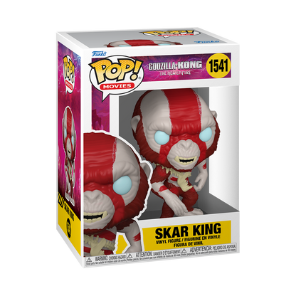 Funko Pop! Godzilla Vs. Kong: The New Empire - Godzilla #1539 / Kong #1540 / Skar King #1541 / Shimo #1542 / Suko #1543 / Super Godzilla #1544 / Super Kong #1545
