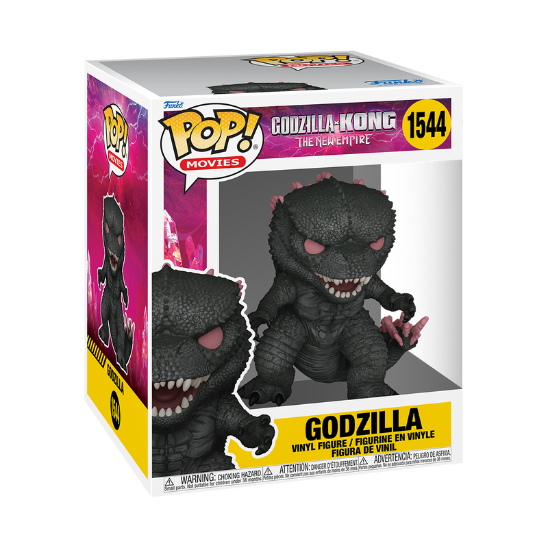Funko Pop! Godzilla Vs. Kong: The New Empire - Godzilla #1539 / Kong #1540 / Skar King #1541 / Shimo #1542 / Suko #1543 / Super Godzilla #1544 / Super Kong #1545