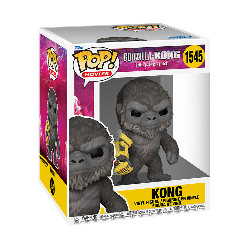 Funko Pop! Godzilla Vs. Kong: The New Empire - Godzilla #1539 / Kong #1540 / Skar King #1541 / Shimo #1542 / Suko #1543 / Super Godzilla #1544 / Super Kong #1545