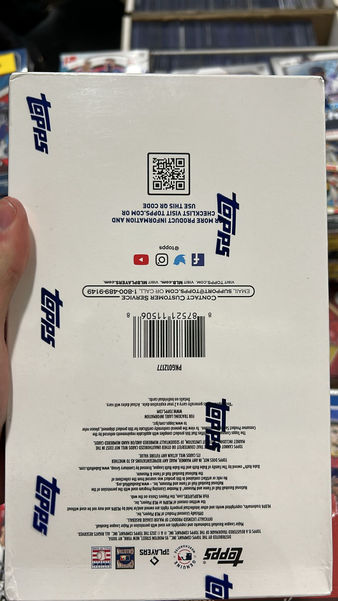 Topps 2023 Series 1 Baseball Hobby Box