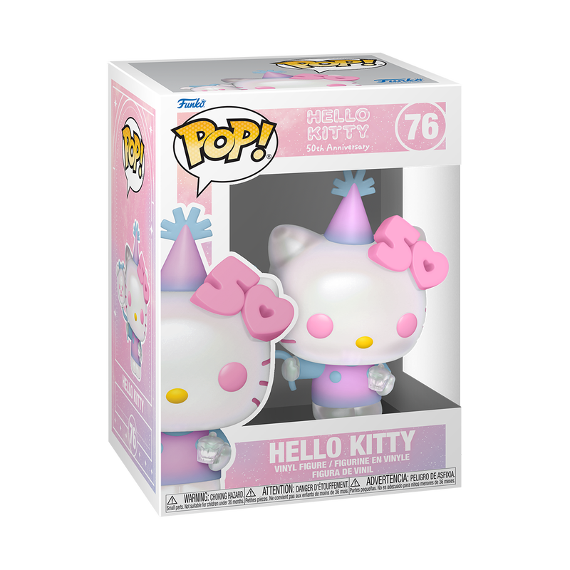 Funko Pop! Sanrio: Hello Kitty (50th Anniversary) - Hello Kitty (with Balloon) #76