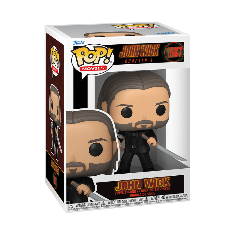 Funko Pop! Movies - John Wick (with Sword & Nunchucks) #1687