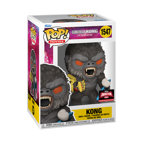 Funko Pop! Godzilla Vs. Kong: The New Empire - Kong (Battle Pose) #1547 [2024 TargetCon Exclusive] *PREORDER*