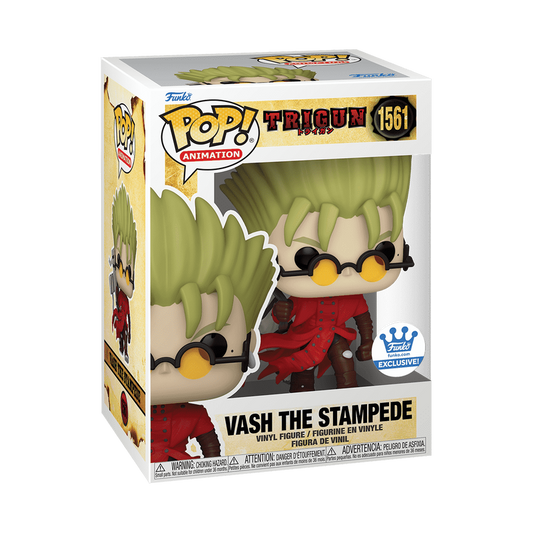 Funko Pop! Anime: Trigun - Vash The Stampede (with Punisher Cross) #1561 [Funko Shop Exclusive]