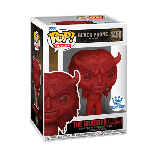 Funko Pop! Movies: Black Phone - The Grabber (Red Molding) #1490 [Funko Shop Exclusive]