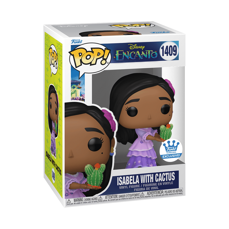 FUNKO POP! ENCANTO ISABELA WITH CACTUS #1409 [FUNKO SHOP EXCLUSIVE] *PREORDER*