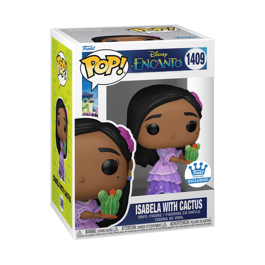 FUNKO POP! ENCANTO ISABELA WITH CACTUS #1409 [FUNKO SHOP EXCLUSIVE] *PREORDER*