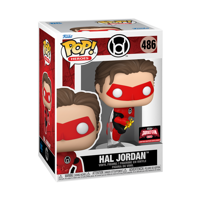 Funko Pop! DC Comics - Hal Jordan (Red Lantern) #486 [2024 TargetCon Exclusive] *PREORDER*