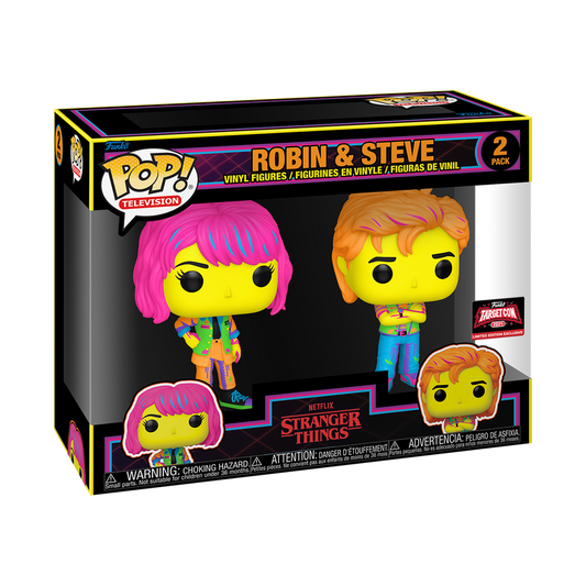 Funko Pop! Stranger Things - Robin & Steve 2pk [2024 TargetCon Exclusive] *PREORDER*