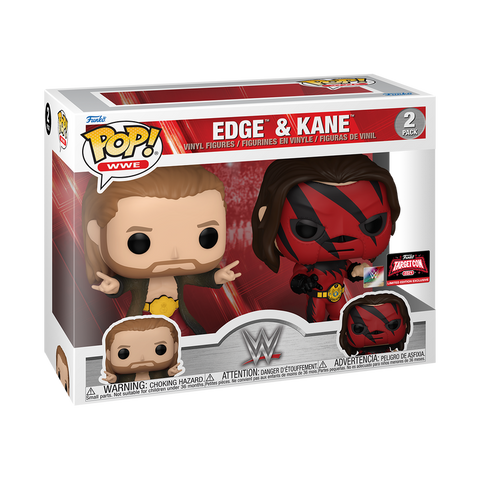Funko Pop! WWE - Edge & Kane 2pk [2024 TargetCon Exclusive] *PREORDER*