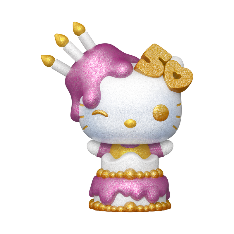 Funko Pop! Hello Kitty: 50th Anniversary - Hello Kitty In Cake (Diamond) #75 [2024 TargetCon Exclusive] *PREORDER*