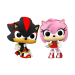 Funko Pop! Sonic The Hedgehog - Shadow & Amy (Flocked) 2pk [2024 TargetCon Exclusive] *PREORDER*
