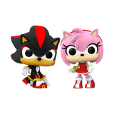 Funko Pop! Sonic The Hedgehog - Shadow & Amy (Flocked) 2pk [2024 TargetCon Exclusive] *PREORDER*