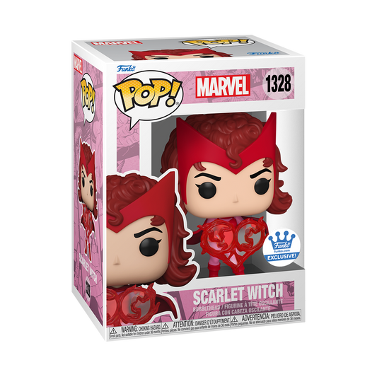 FUNKO POP! MARVEL - SCARLET WITCH WITH HEART HEX #1328 [FUNKO SHOP EXCLUSIVE] *PREORDER*