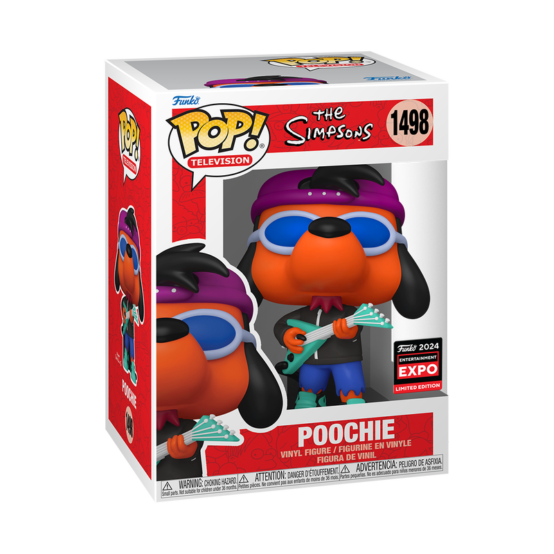 Funko Pop! Television: The Simpsons - Poochie #1498 [C2E2 Shared Entertainment Expo]