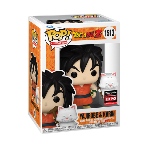 FUNKO POP! ANIME DRAGON BALL Z  YAJIROBE & KARIN #1513 [C2E2 Shared Entertainment EXPO] *PREORDER*