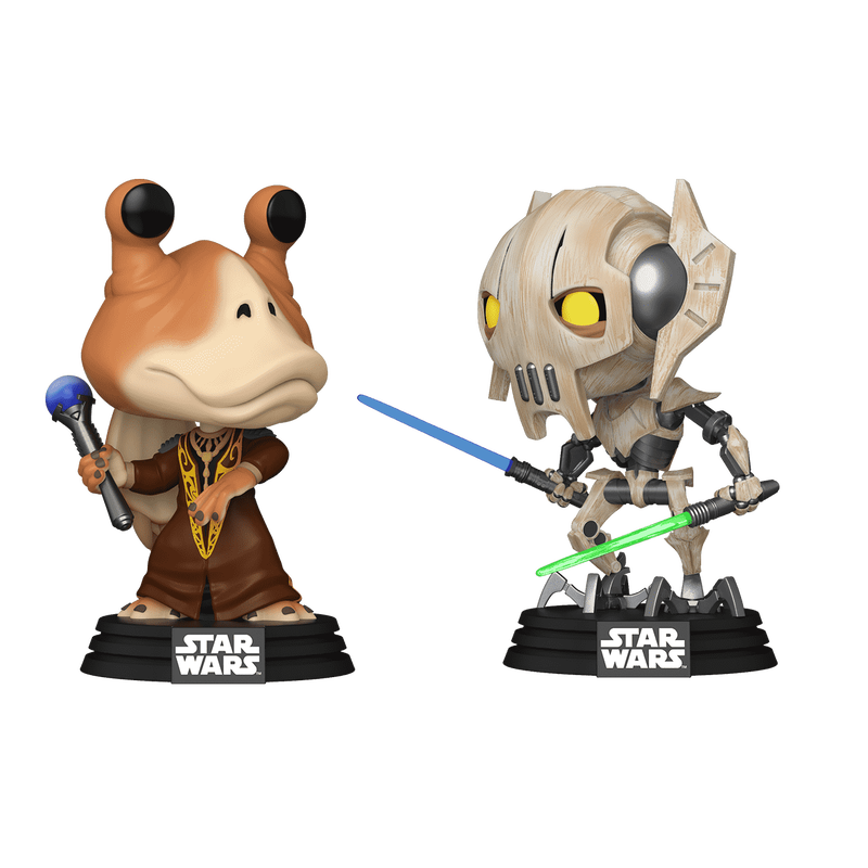 Funko Pop! Star Wars - Jar Jar Binks Vs. General Grievous 2pk [GameStop Exclusive] *PREORDER*