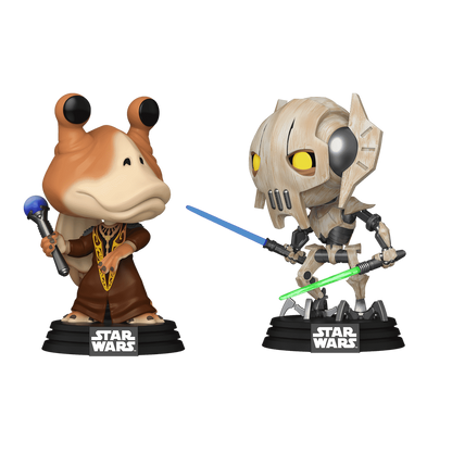 Funko Pop! Star Wars - Jar Jar Binks Vs. General Grievous 2pk [GameStop Exclusive] *PREORDER*