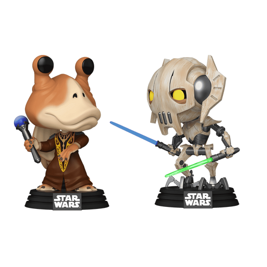 Funko Pop! Star Wars - Jar Jar Binks Vs. General Grievous 2pk [GameStop Exclusive] *PREORDER*