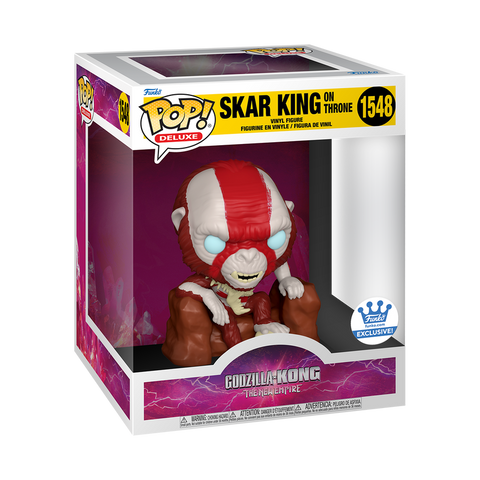 Funko Pop! Godzilla: The New Empire - Deluxe Skar King On Throne #1548 [Funko Shop Exclusive]