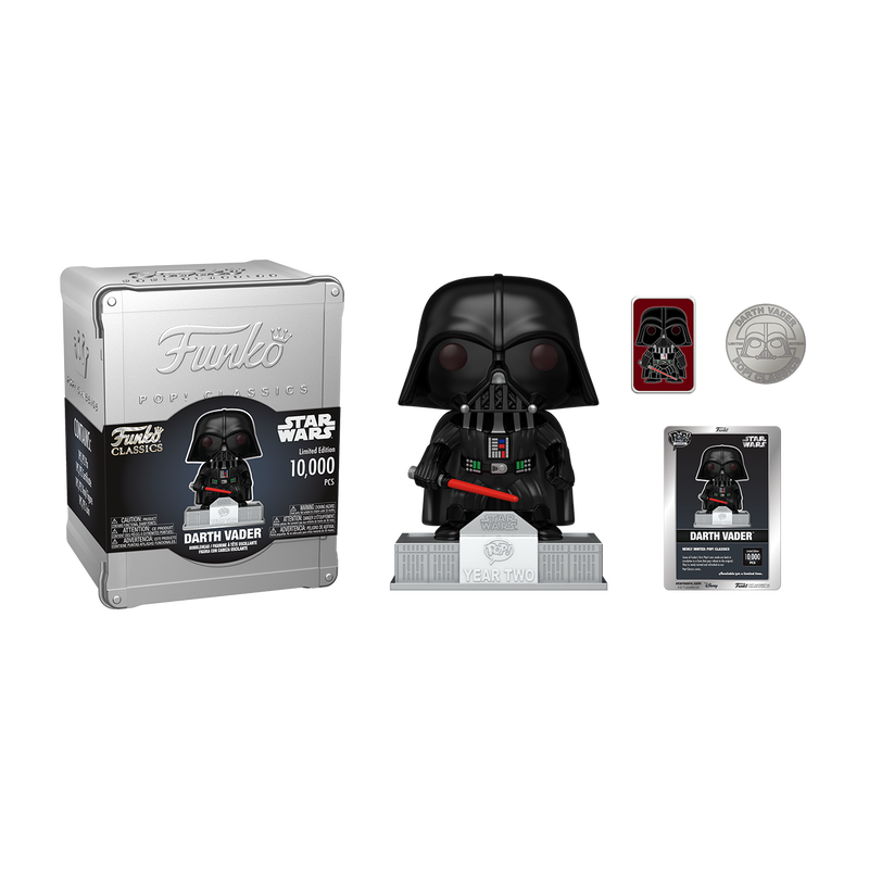 FUNKO POP! CLASSICS STAR WARS DARTH VADER LIMITED 10,000 PIECE [FUNKO SHOP EXCLUSIVE]*PREORDER*